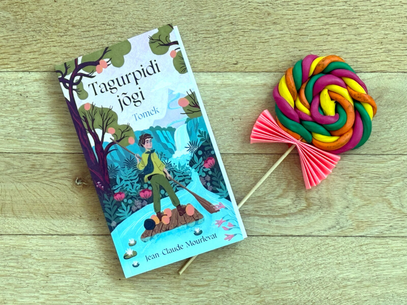 Jean-Claude Mourlevat raamat, Tagurpidi jõgi, pulgakommiga