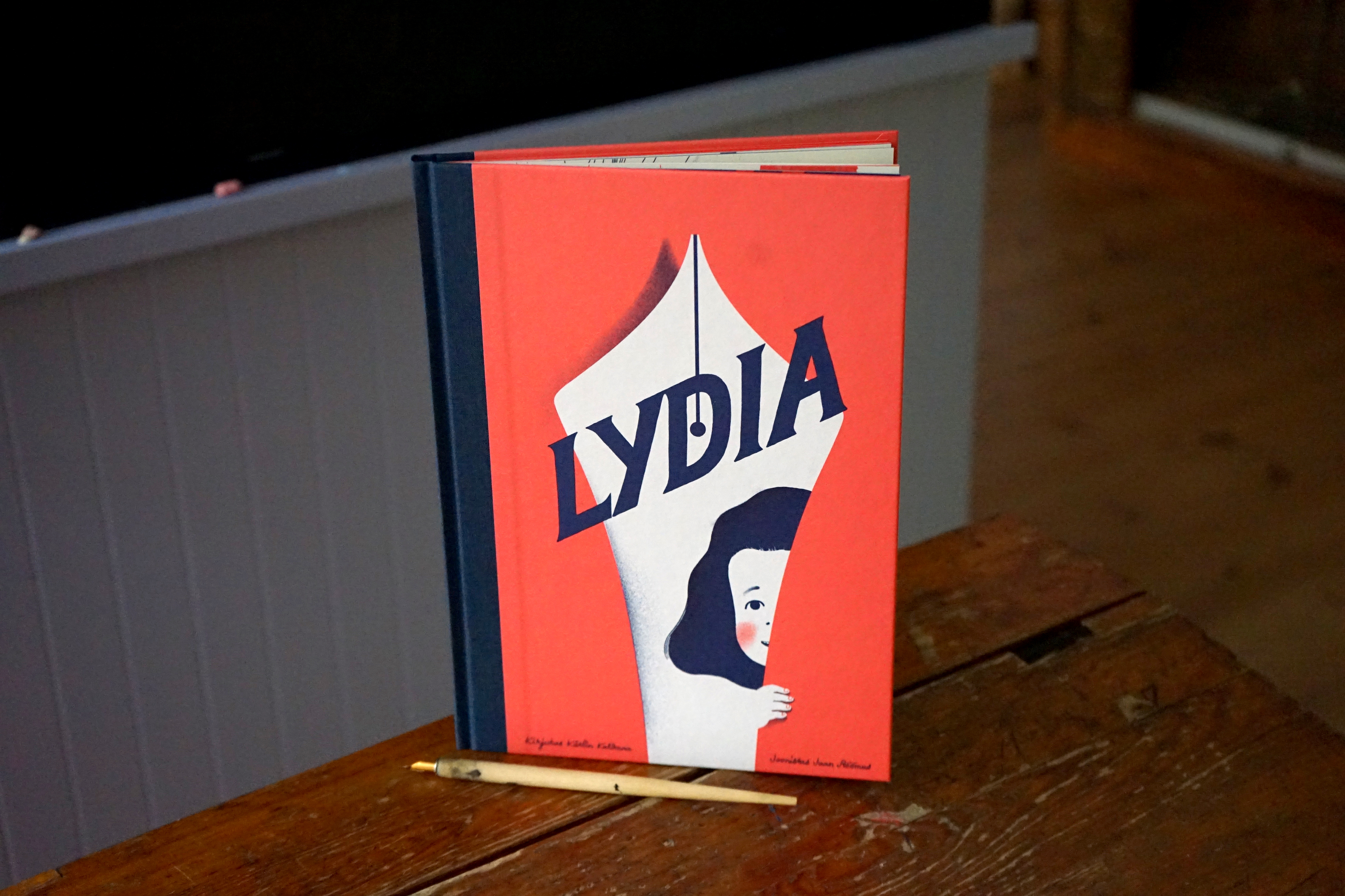 Kätlin Kaldmaa lasteraamat ,Lydia, esikaas