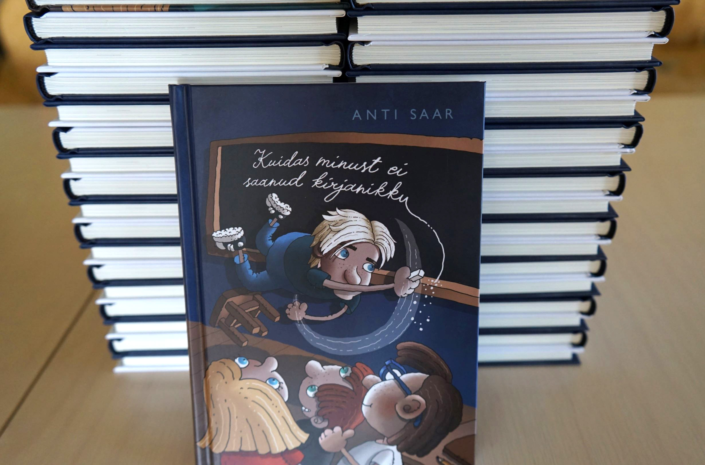 Lasteraamat, Kuidas minust ei saanud kirjanikku, lasteraamatuvirna kõrval 