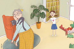 Näituse, Joostes huntidega, tööd Läti Rahvusraamatukogus