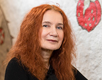 Näituse, Joostes huntidega, tööd Läti Rahvusraamatukogus