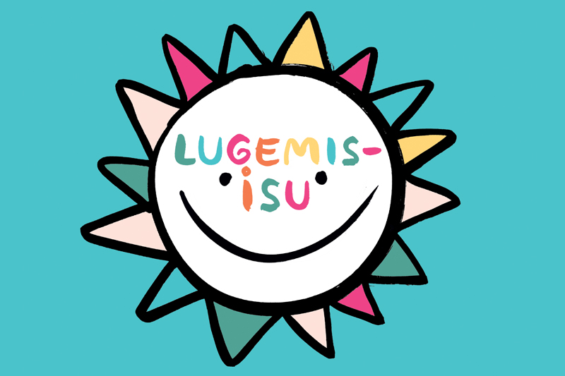 Näituse, Joostes huntidega, tööd Läti Rahvusraamatukogus