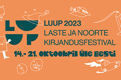 Näituse, Joostes huntidega, tööd Läti Rahvusraamatukogus