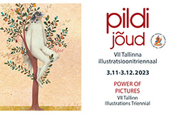 Näituse, Joostes huntidega, tööd Läti Rahvusraamatukogus