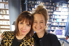 Näituse, Joostes huntidega, tööd Läti Rahvusraamatukogus